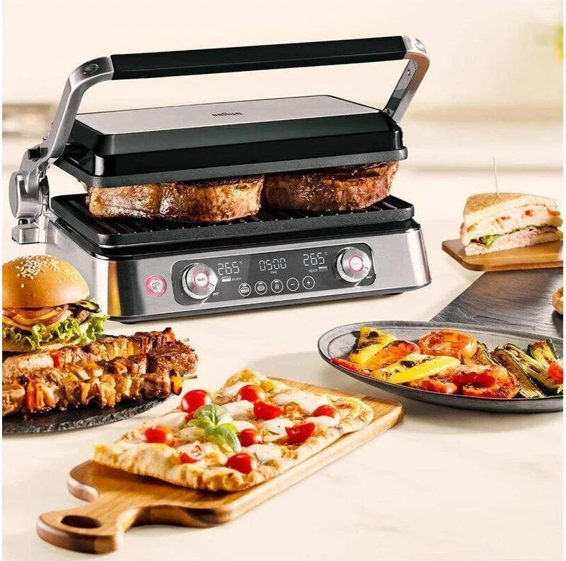 Skarë elektrike Braun 9 CG9140, 2200 W, argjend/zezë