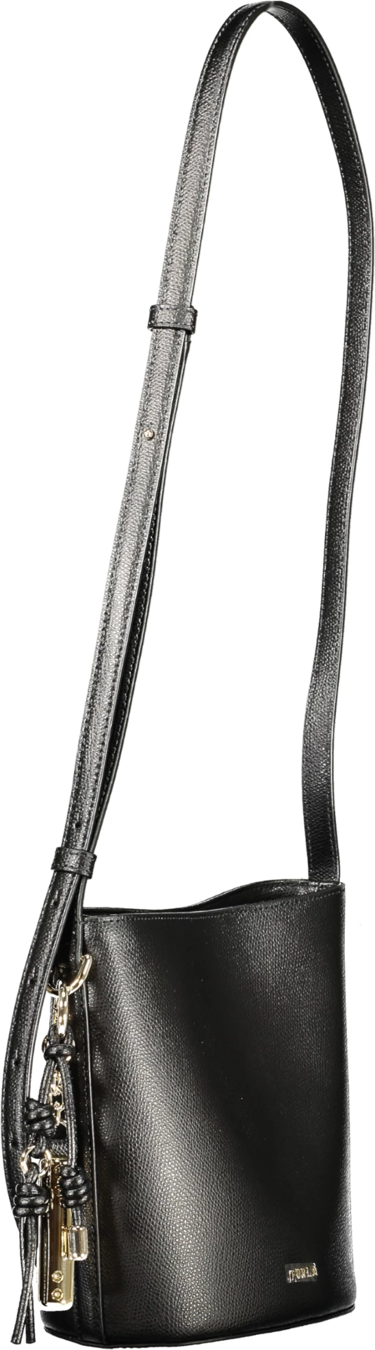 Çantë FURLA Roxie Minibucket femra, e zezë