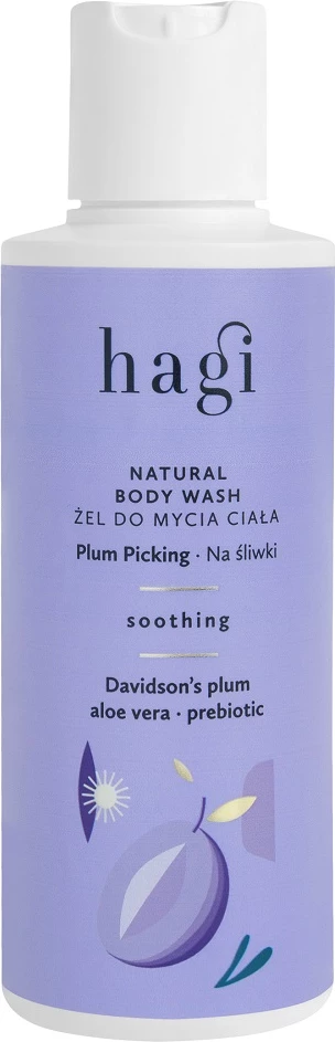 Xhel për larje trupi për femra Hagi Plum, 150ml