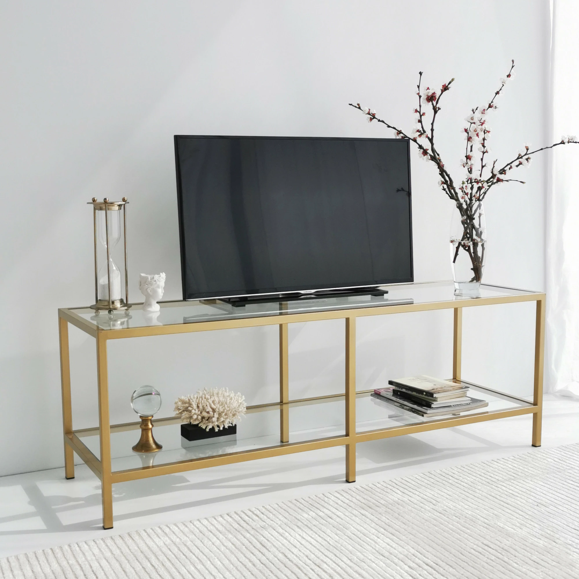 Komodë për TV, Hanah Home, Basic Gold, TV501