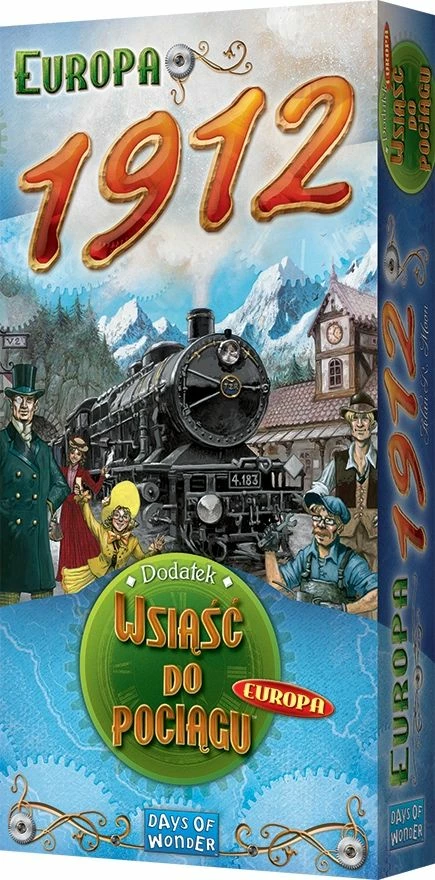 Shtesë për lojë tavoline Rebel Ticket to Ride: Europe 1912
