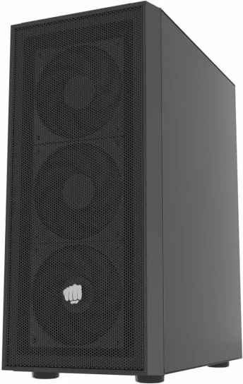 Kuti kompjuteri FURY SHOBO SH8F midi tower me dritare, e zezë