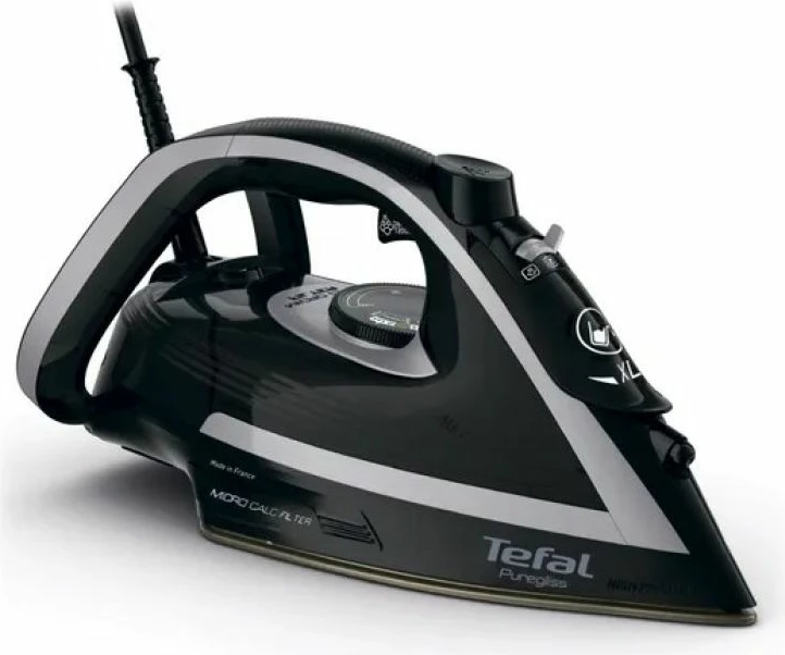 Hekur me avull Tefal Puregliss FV 8062, zi/gri