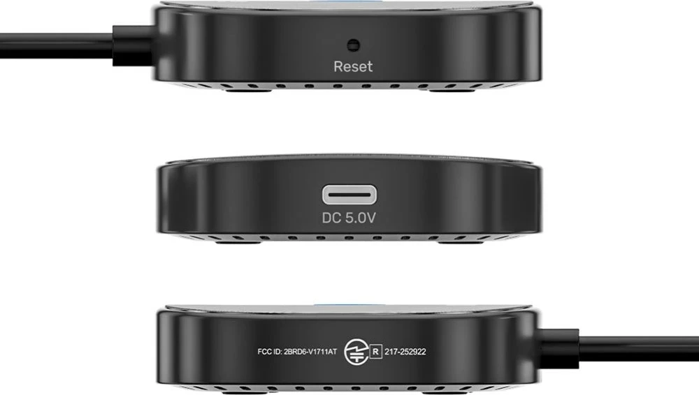 Transmiter HDMI pa kabllo Unitek 1080p, 1 TX + 2 RX, FullHD 60Hz, i zi