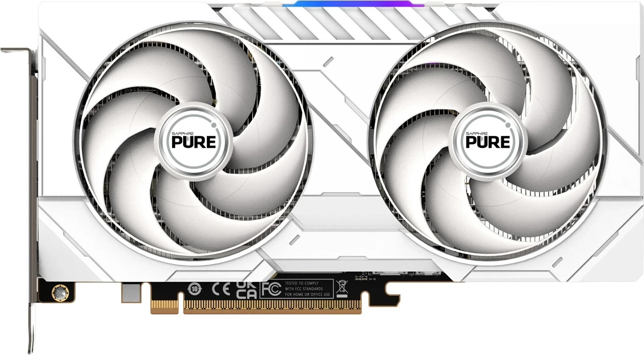 Kartë grafike Sapphire PURE RX 9060 XT GAMING OC, 16 GB, e bardhë