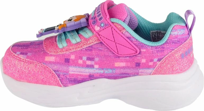 Atlete fëmijë Skechers Snuggle Sneaks Skech Squad 302214N-PKMT, rozë