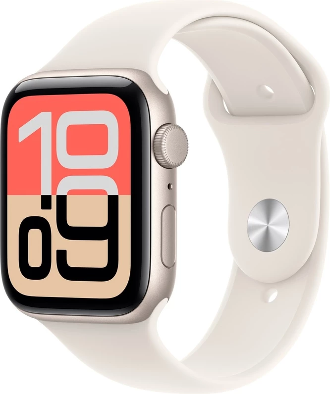 Apple Watch SE 3 44mm GPS Starlight S/M Starlight Sport Band