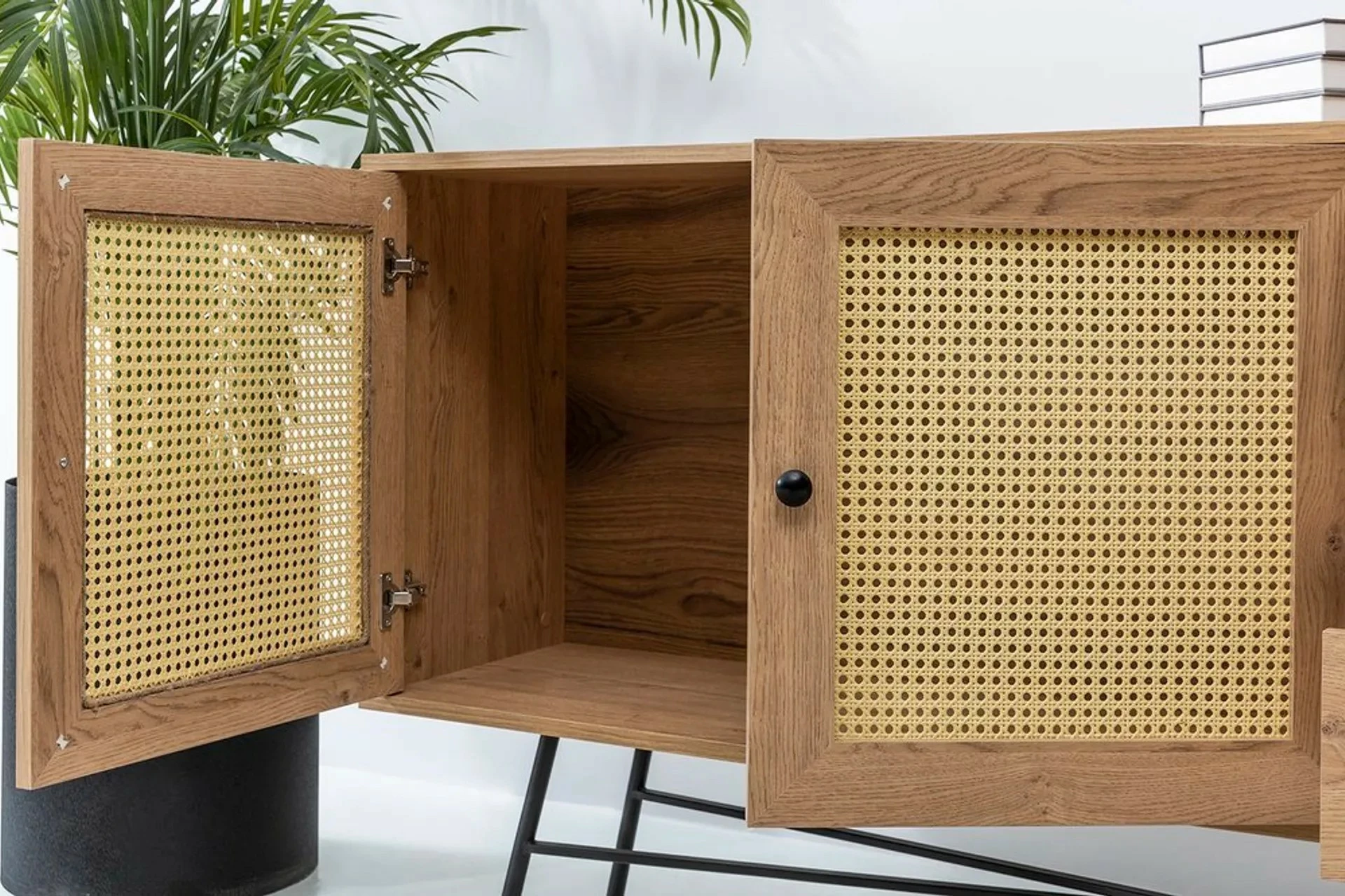 Konsol Nala, ngjyrë natyrale, 160 cm