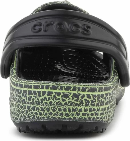 Atlete fëmijësh Crocs Classic I Am Scary Dino Clog T, të zeza