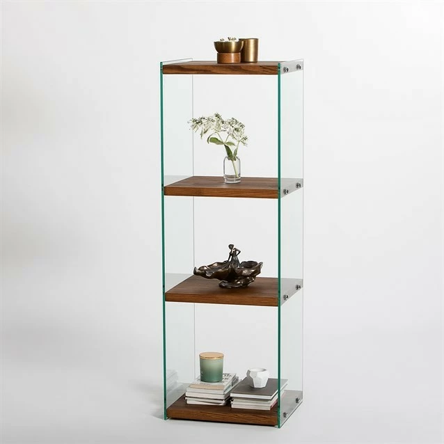 Raft librash Hanah Home, Aqua 3, ngjyrë natyrale