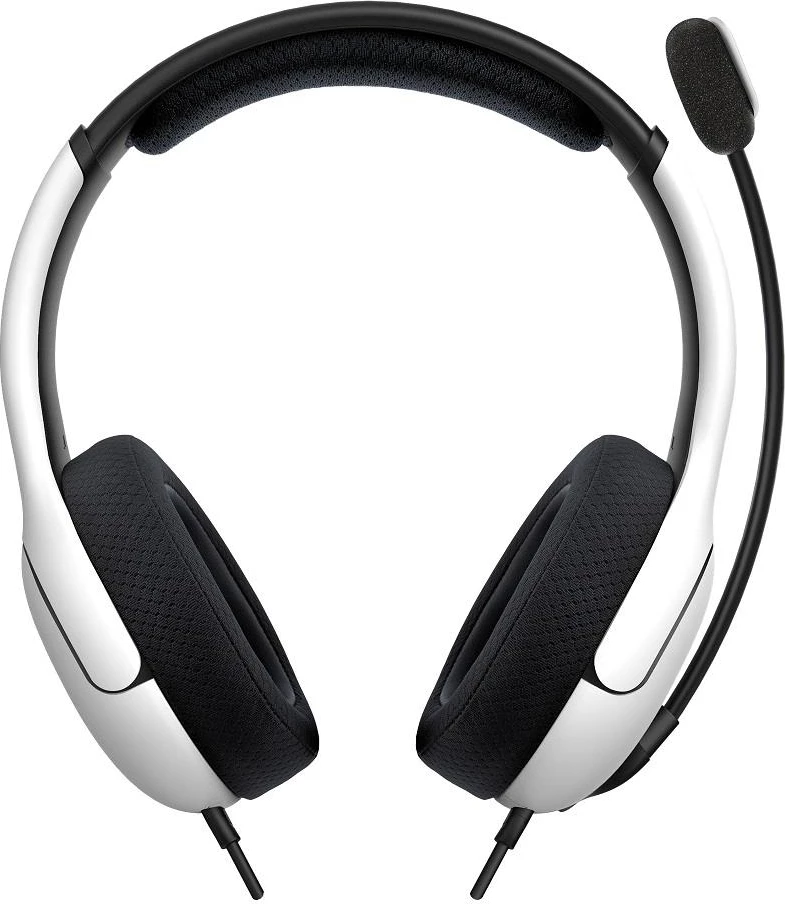 Kufje gaming PDP LVL40 wired stereo për Xbox, të bardha
