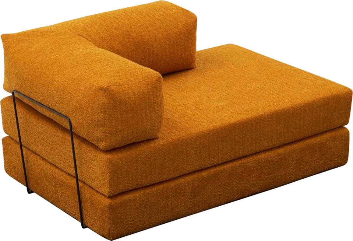Divan 2-vendësh Atelier del Sofa, Comfort, portokalli