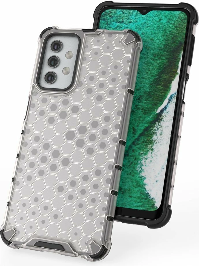 Mbështjellës Hurtel Honeycomb për Samsung Galaxy A32 5G, Transparent