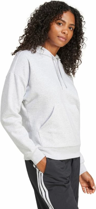 Duks për femra adidas Essentials Small Logo Feel Cozy JN1853, gri e çelët