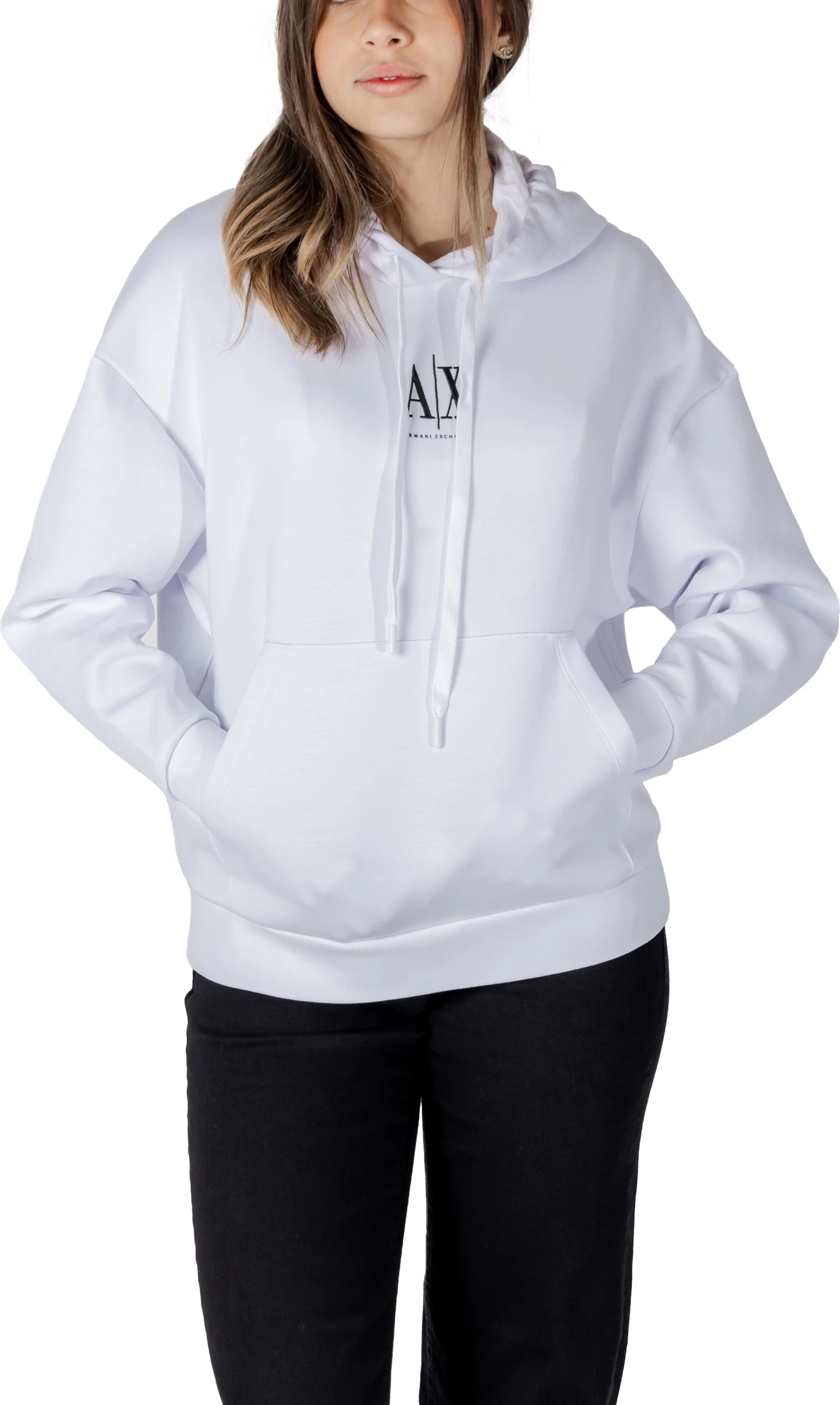 Duks me zinxhir për femra Armani Exchange XW000823 AF10818, i bardhë [Madhësia: S]