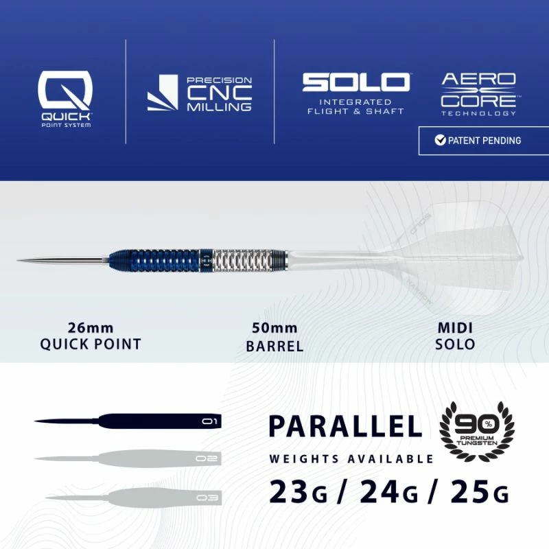 Shigjeta steeltip për dart Harrows, unisex