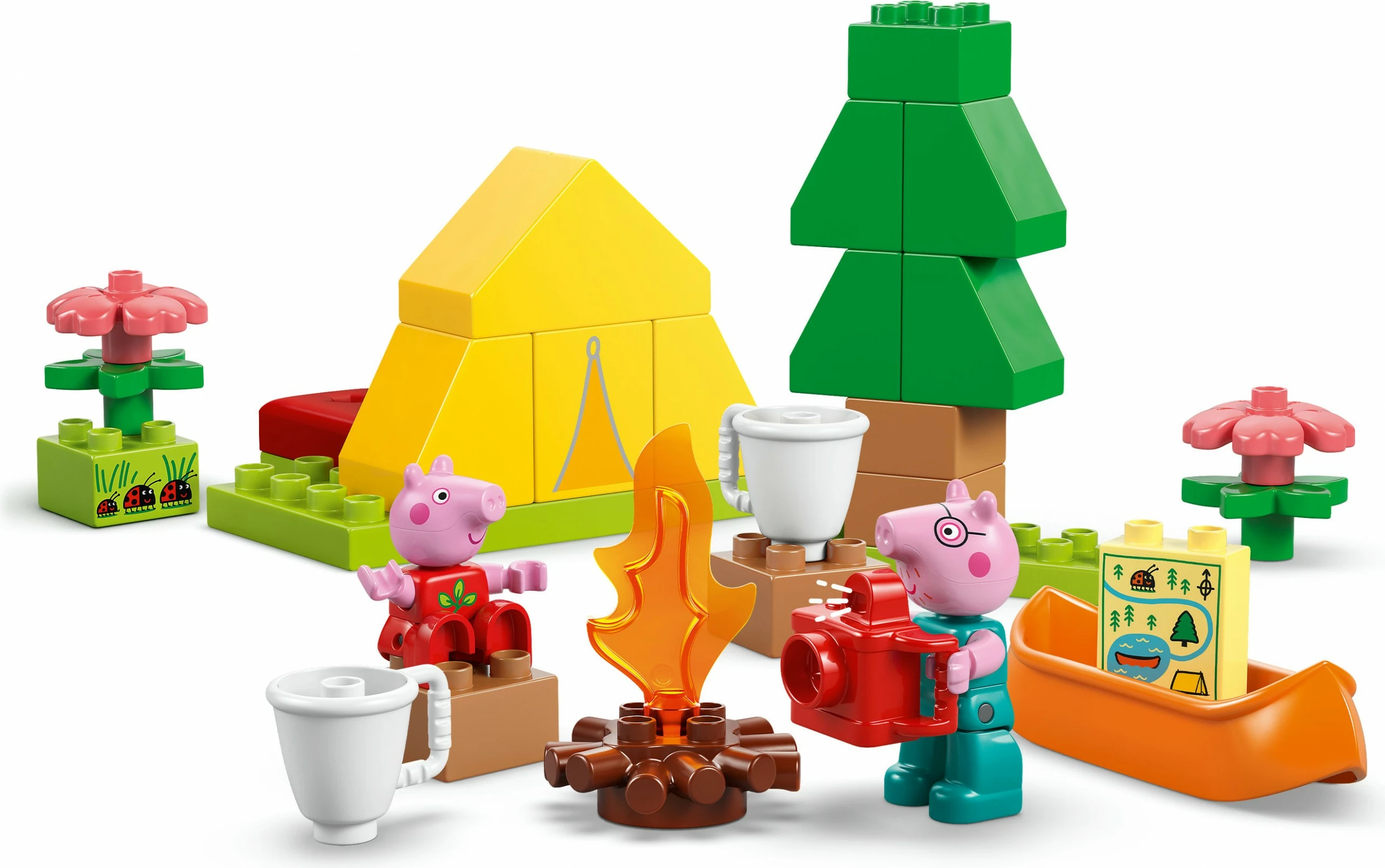 Set ndërtimi LEGO DUPLO Peppa Pig 10452, 32 pjesë, shumëngjyrësh