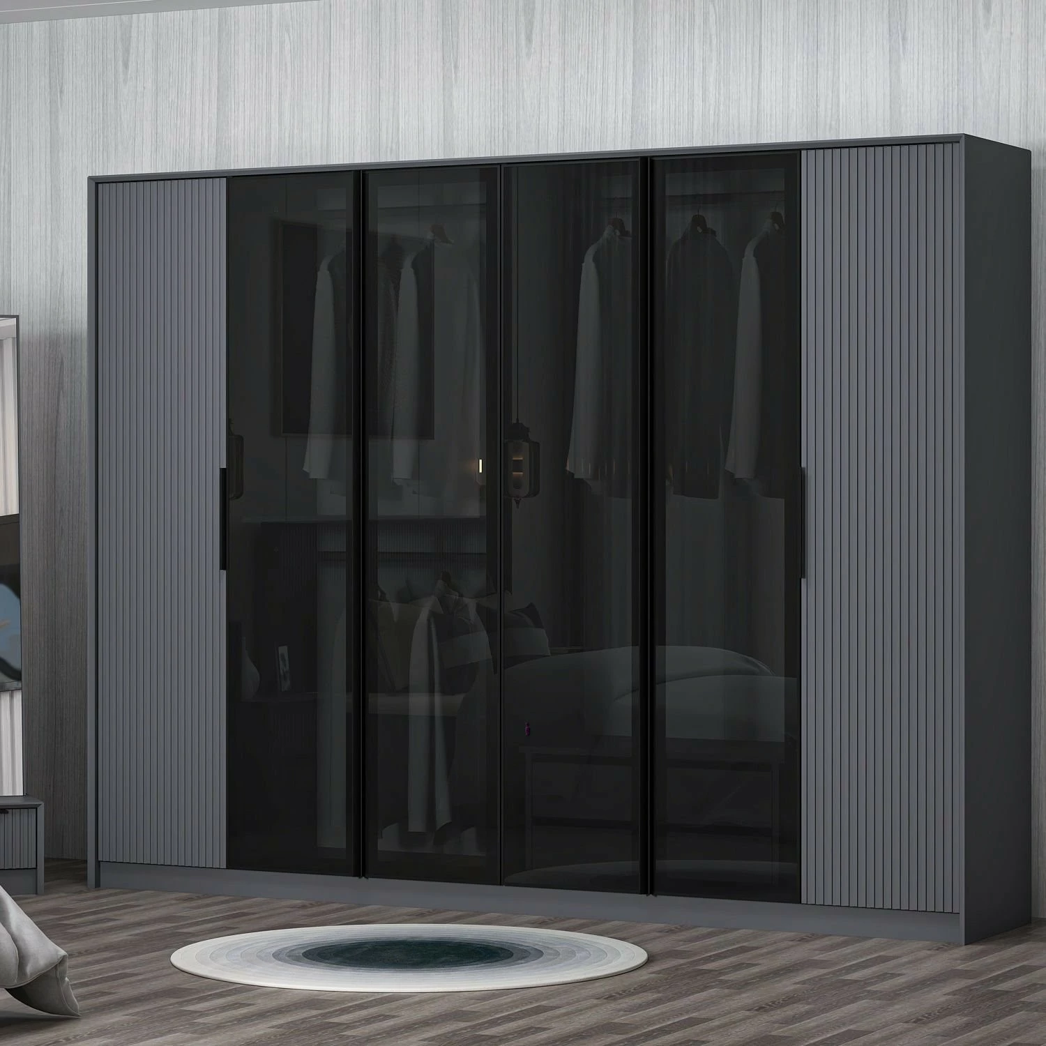 Dollap Skye Decor, Kate Luxe, anthracite, 4806