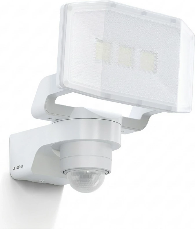 Reflektor LED Steinel XLED PRO EXPANSE S WS, me sensor lëvizjeje, i bardhë