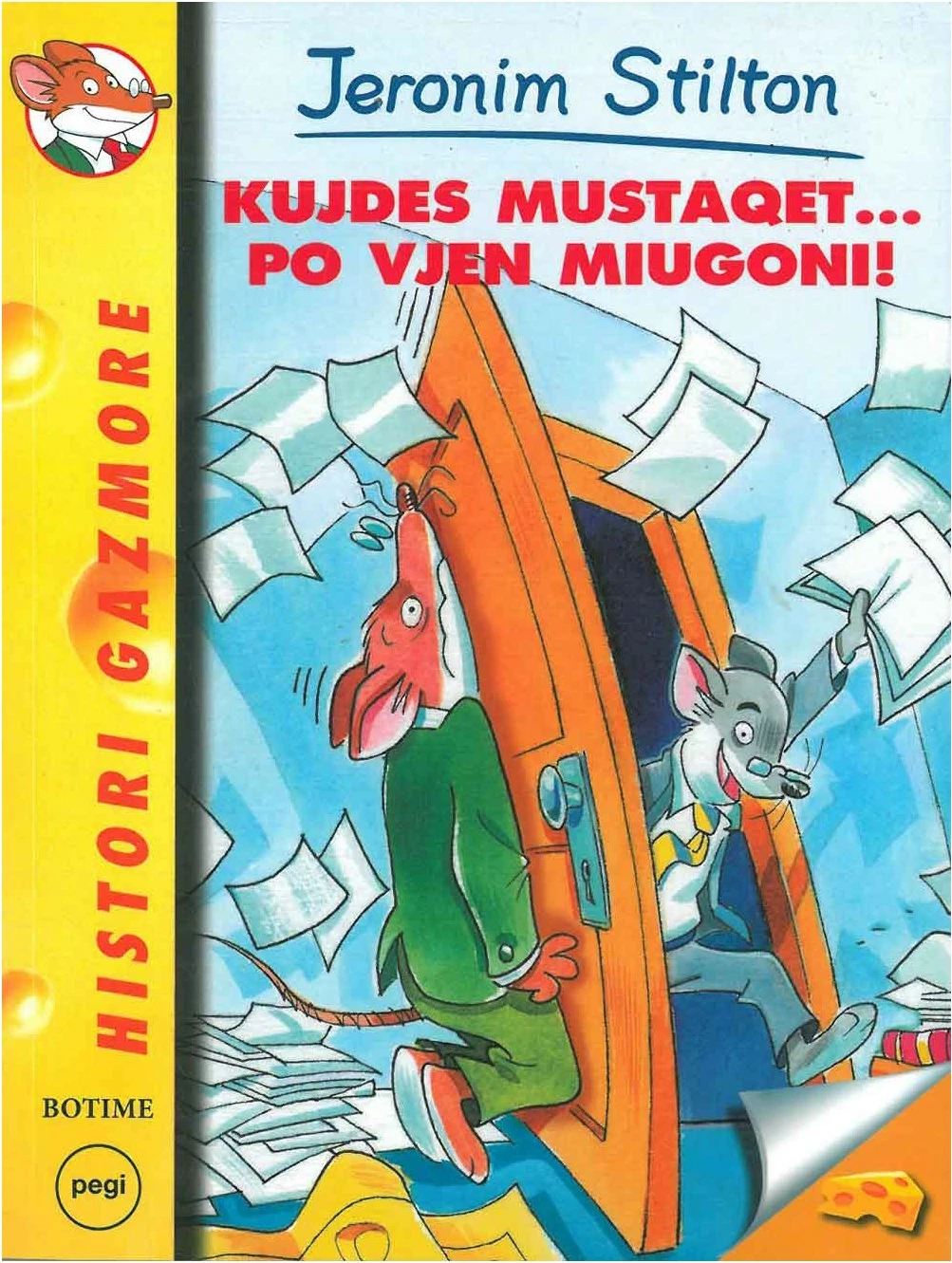 Stilton 18 Kujdes Mustaqet Po Vjen Miugoni - Jeronim Stilton