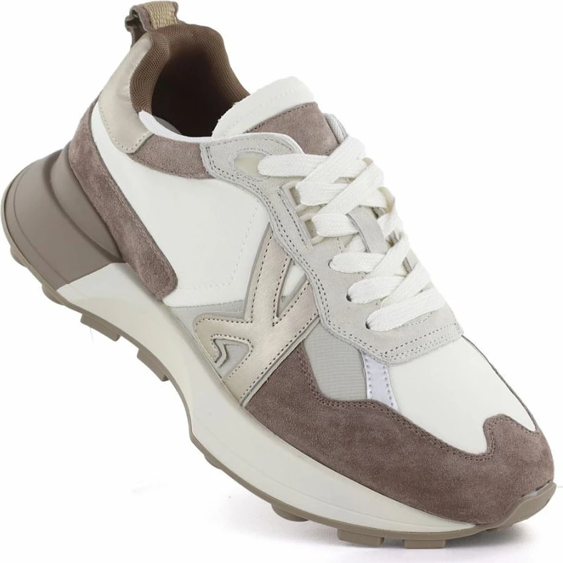 Atlete lëkure për femra Kobbo 66954, bezhë