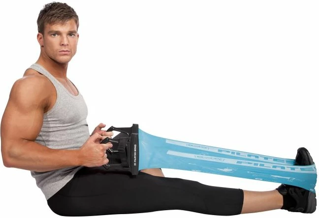 Shirit Pilates me doreza Yakimasport, ngjyrë blu