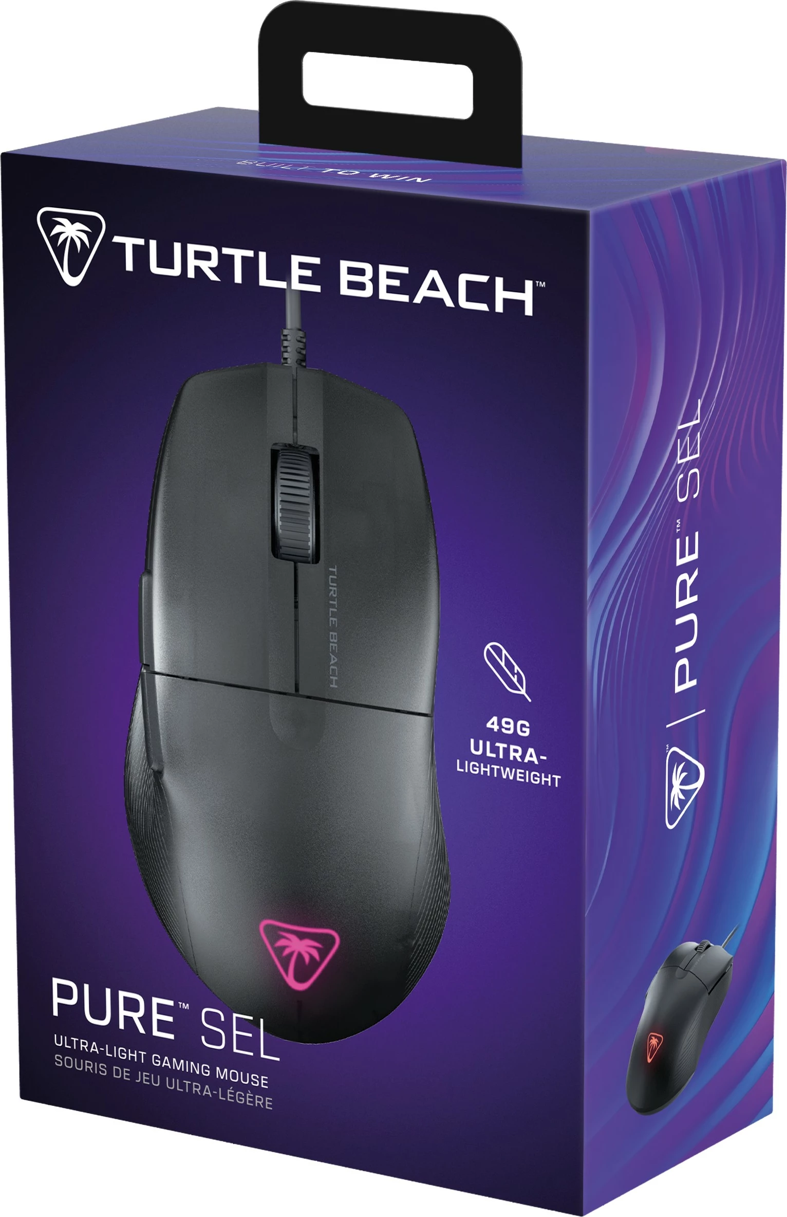 Maus Turtle Beach Pure SEL, 8K DPI, RGB, i zi