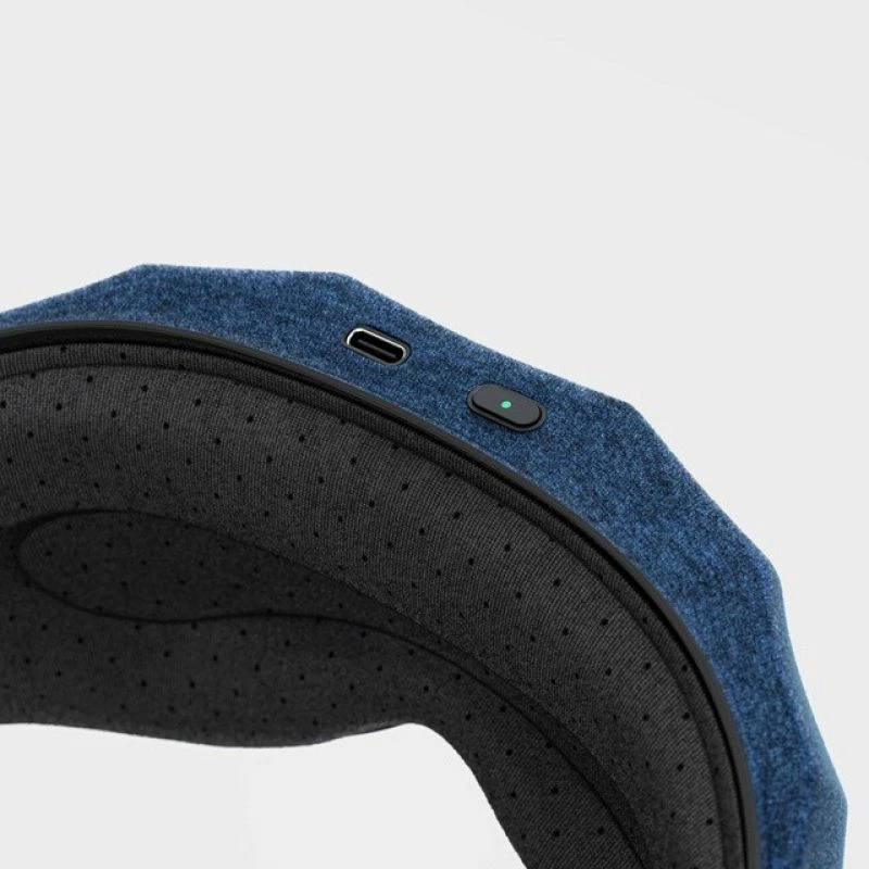 Maskë gjumi Therabody Sleep Mask, e zezë/blu