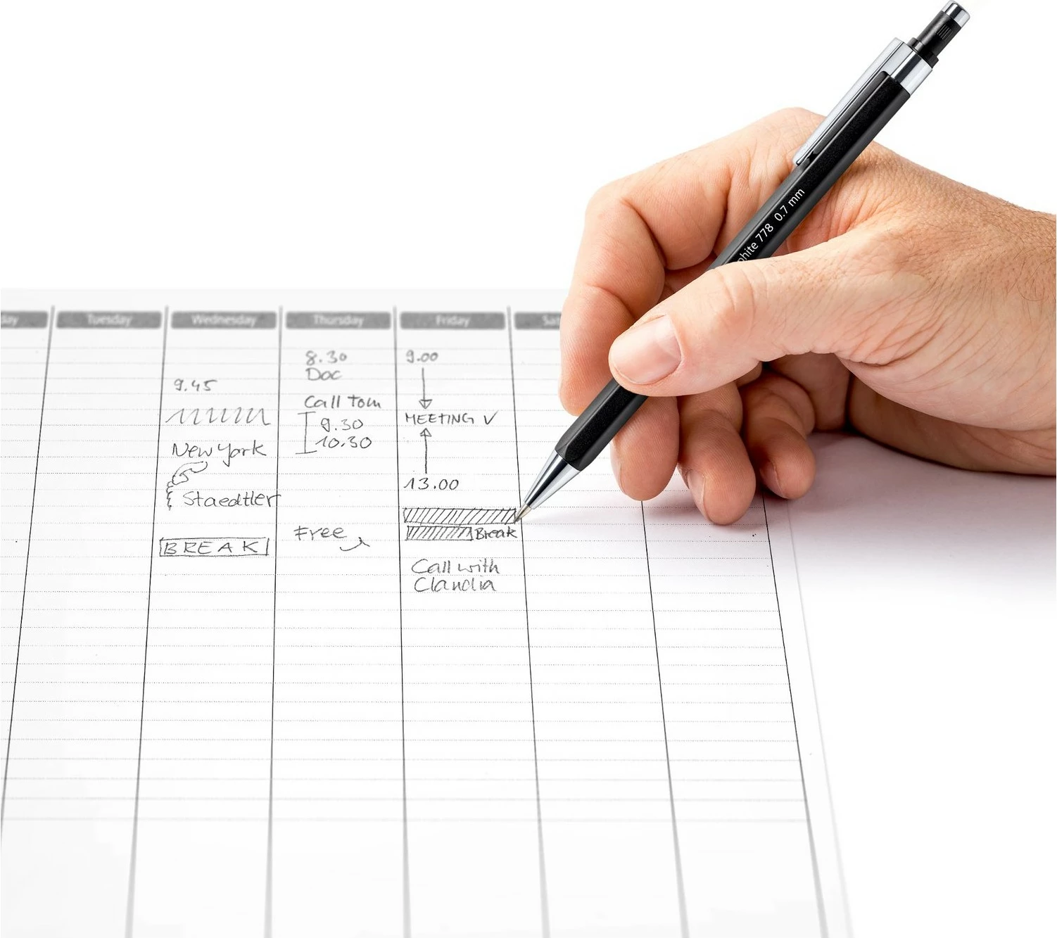 Laps mekanik STAEDTLER graphite 0.7, i zi