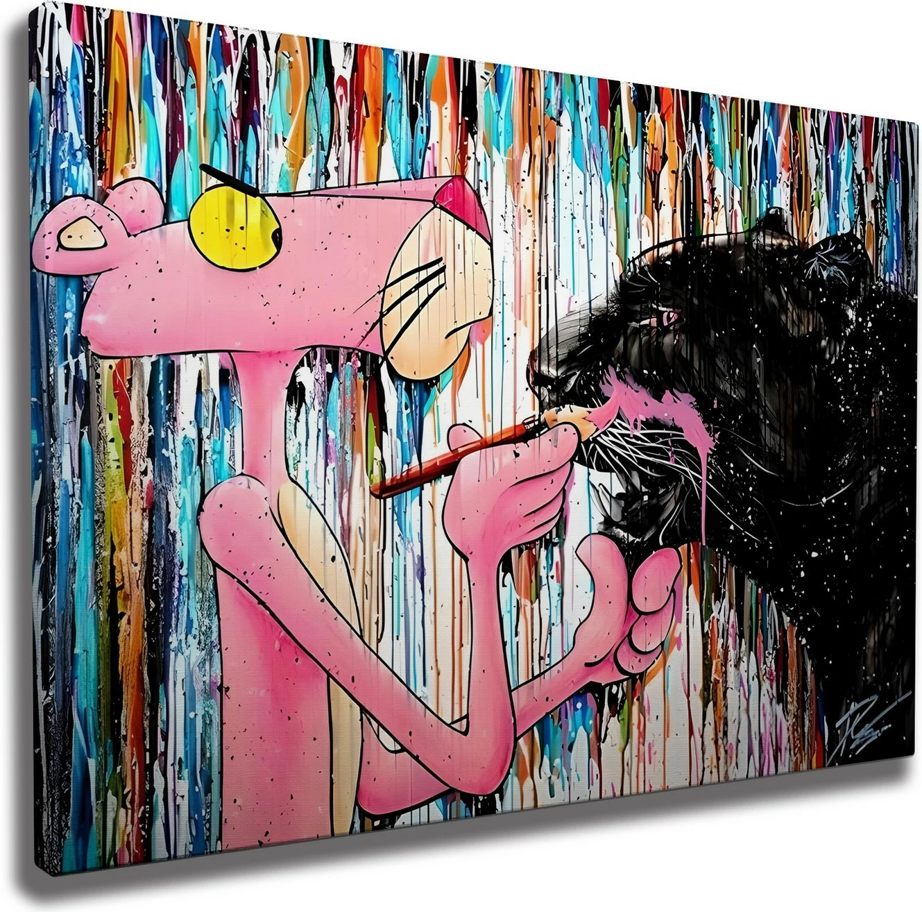 Pikturë dekorative në kanavacë, Wallity WY340, shumëngjyrëshe, 50x70cm