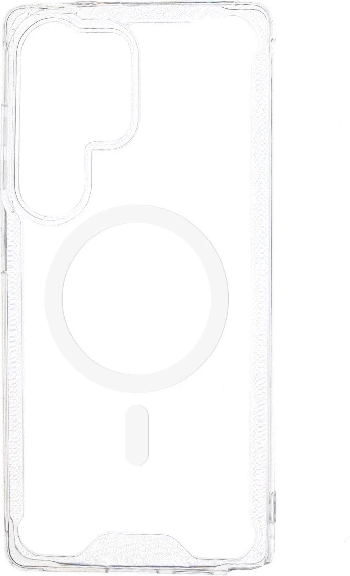 Mbështjellës telefoni, Hurtel Clear Corner Case MagSafe për Samsung Galaxy A37, TPU+PC, me MagSafe, transparent