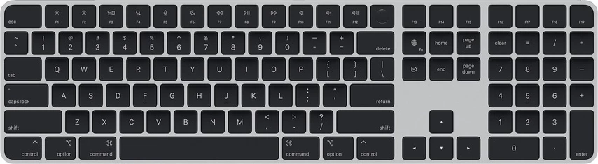 Magic Keyboard with Touch ID & Numeric Keypad (2024) Black