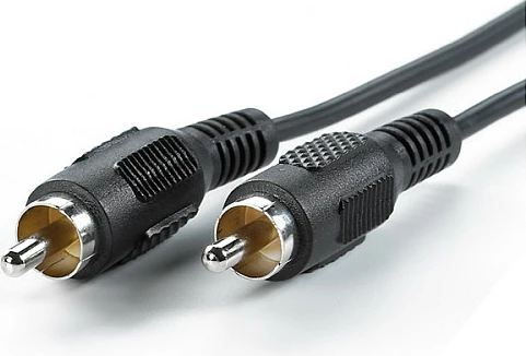 Kabllo RCA VALUE SIMPLX5M, 5 m, mashkull-mashkull, e zezë