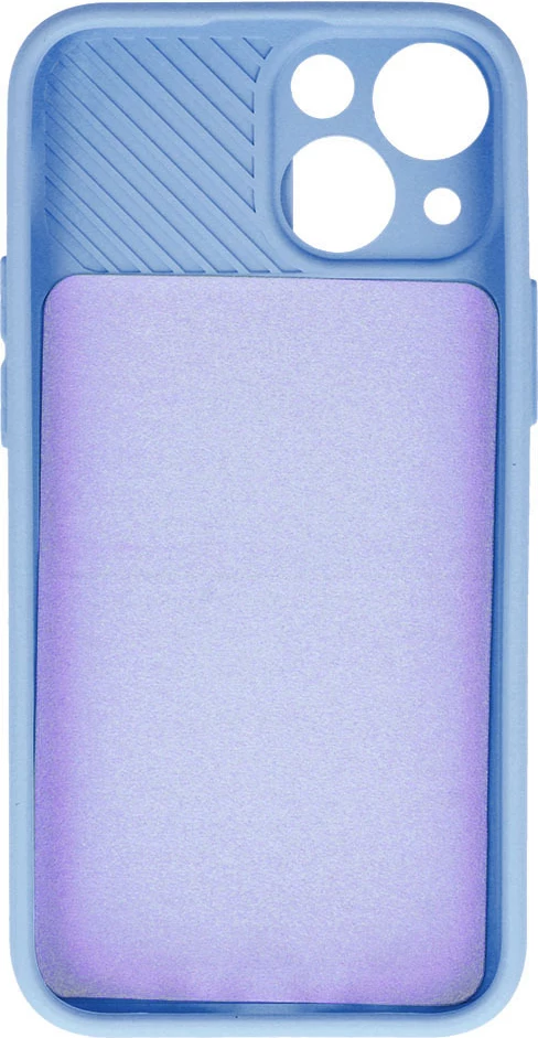 Mbështjellës ONASI 22460, silikon me mbrojtje kamere/lense, për iPhone 16 Plus, vjollcë