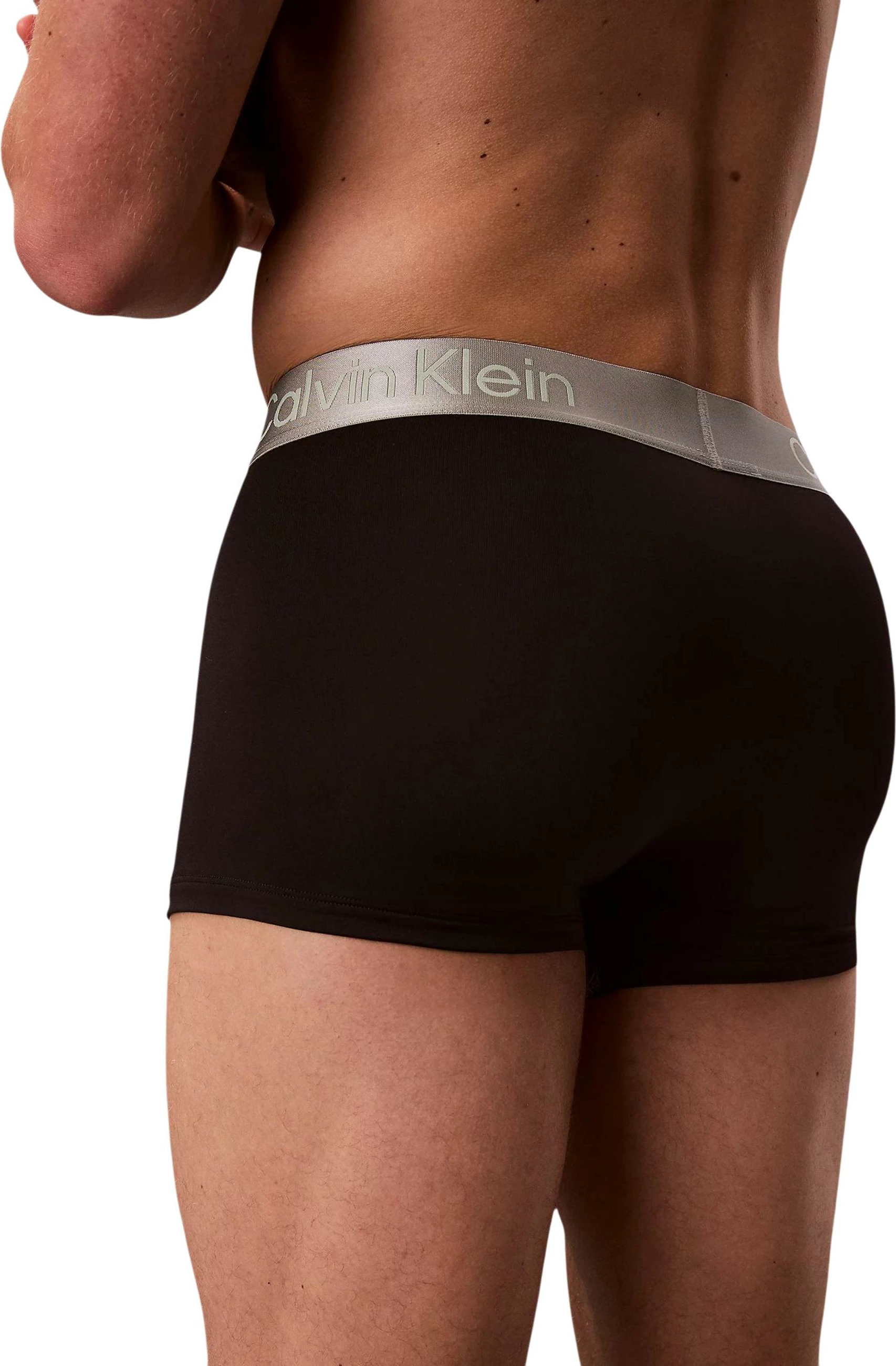 Të brendshme për meshkuj Calvin Klein Underwear Trunk 3pk LV00NB4269, të zeza/të bardha [Madhësia: XS]