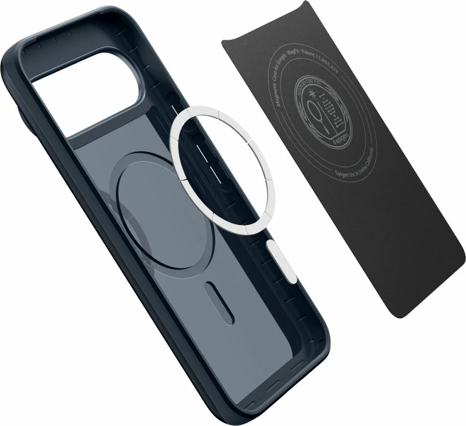 Mbështjellës Spigen Thin Fit Mag për Google Pixel 10 Pro XL, MagSafe, ultra i hollë, grafit, 1 copë
