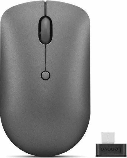 Maus Lenovo Compact 540 GY51D20867, wireless 2400 DPI, USB-C, gri