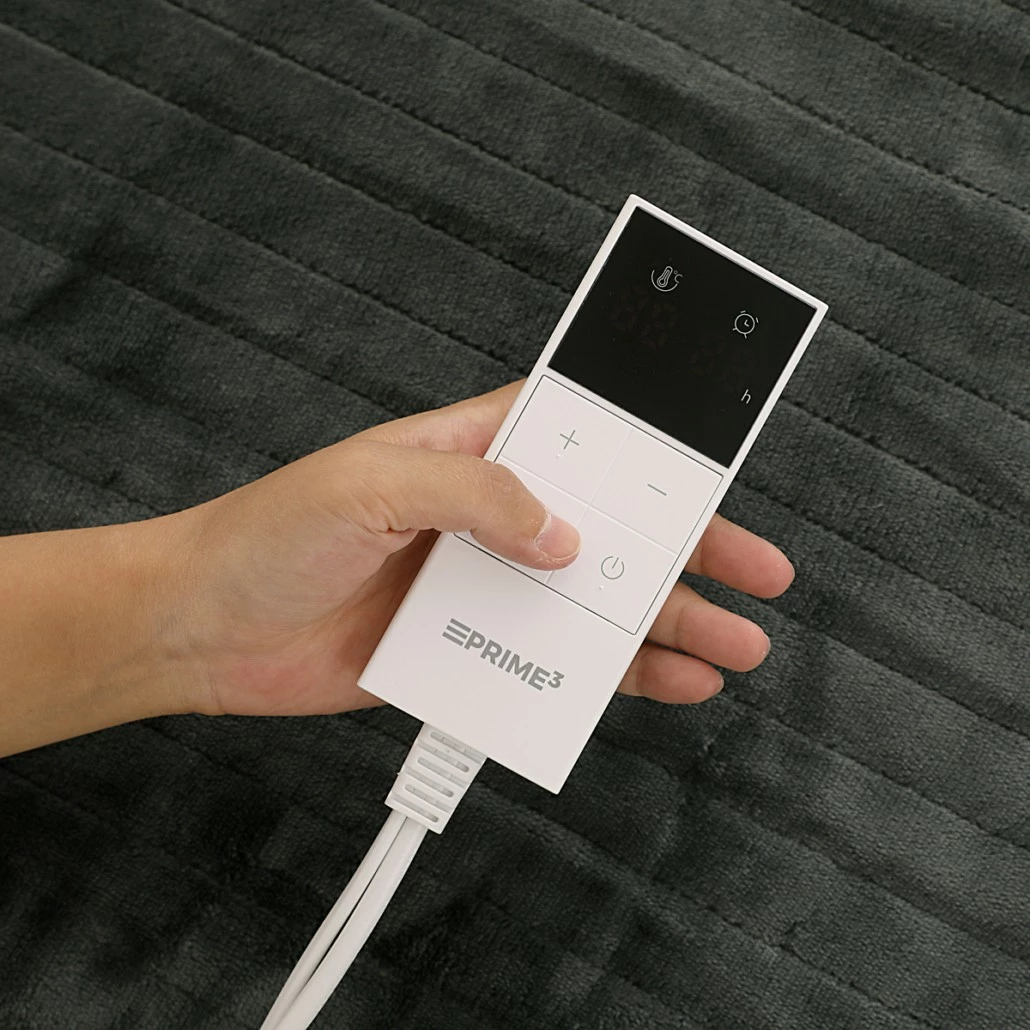 Batanije elektrike PRIME3 SHT21, 180x130 cm, 10 nivele, Timer, e zezë/e bardhë