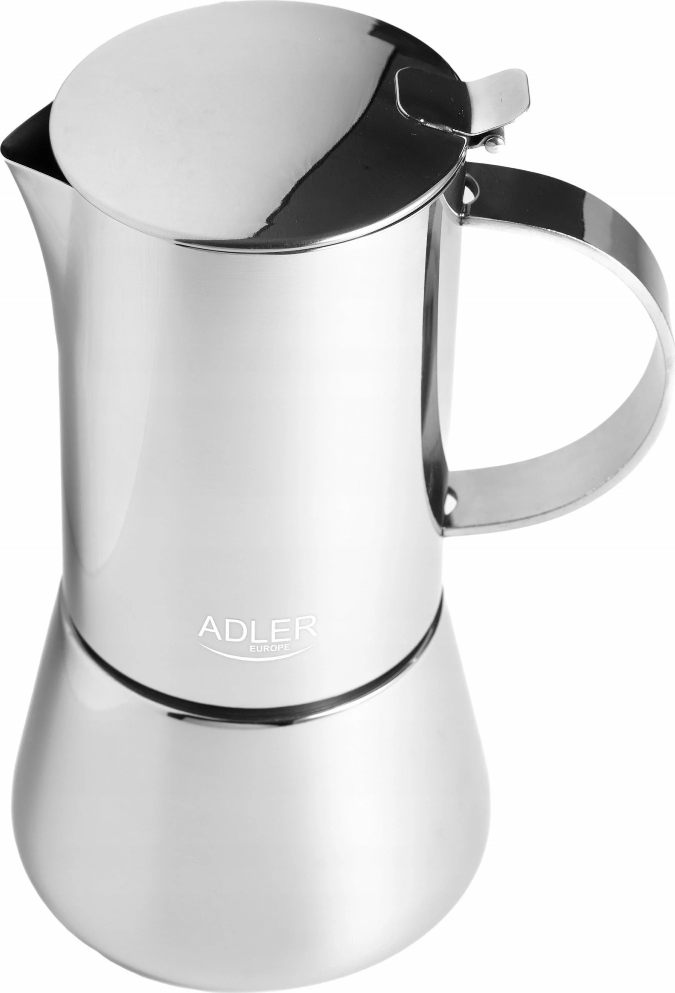 Kafetierë moka Adler AD 4419 6 filxhanë 350 ml, argjend