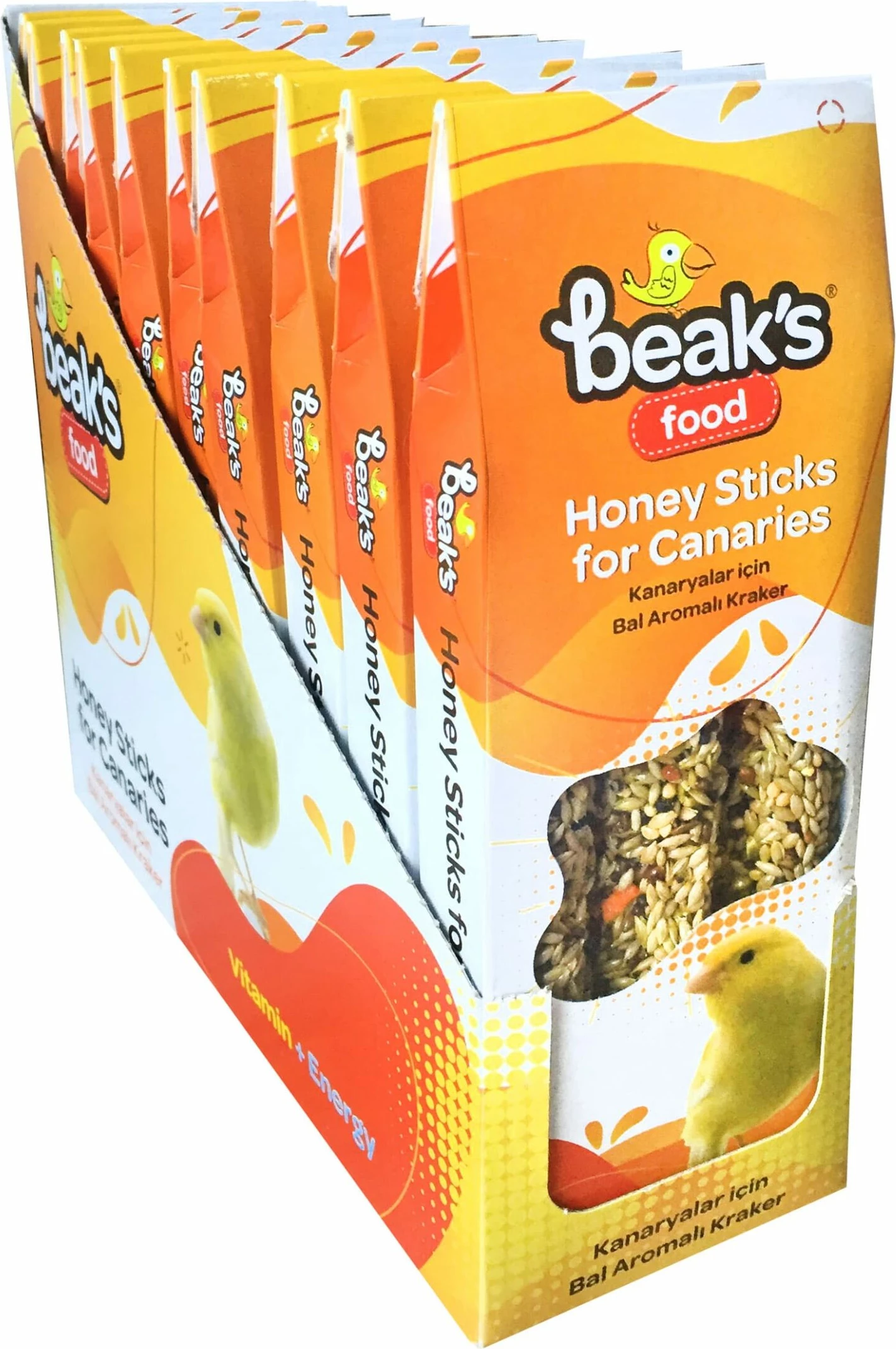 Shkop me mjaltë Kanarine - 3 copë - ST021