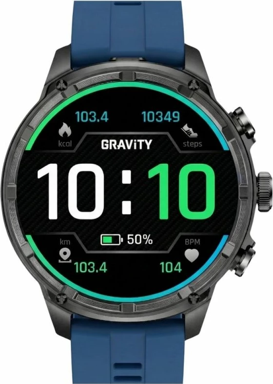 Smartwatch Gravity GT41-2, rrip i zi + byzylyk