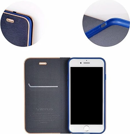 Mbështjellës HAVANA Premium Flip Cover për iPhone XR, MPN 7889, Gold