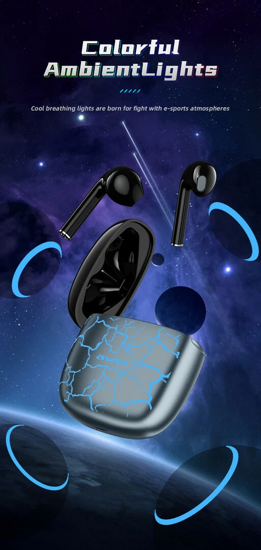 Kufje Me Bluetooth AWEI T28Pro (Kalter)