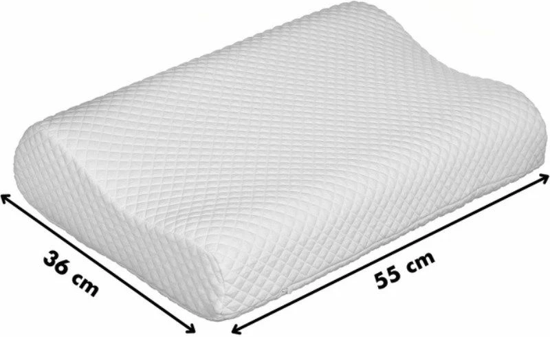 Jastëk ortopedik ActionMed Cervical Med Pillow, i bardhë