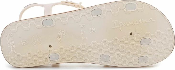 Sandale femrash Ipanema Drip Intense 83773-BN873, bezh/kafe [Madhësia: 40]