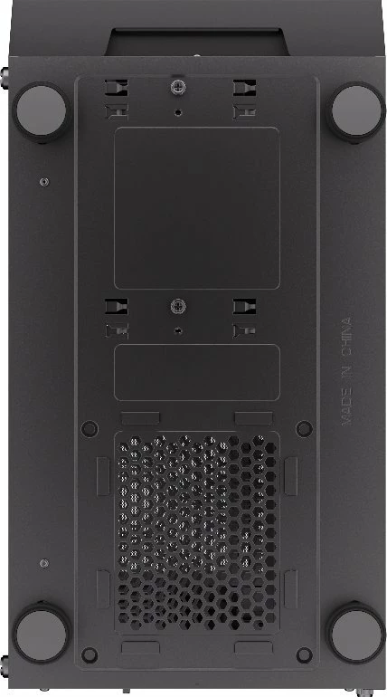 Kasë Krux Scor KRXD002 Cube Tower microATX/Mini-ITX me xham të kalitur, e zezë