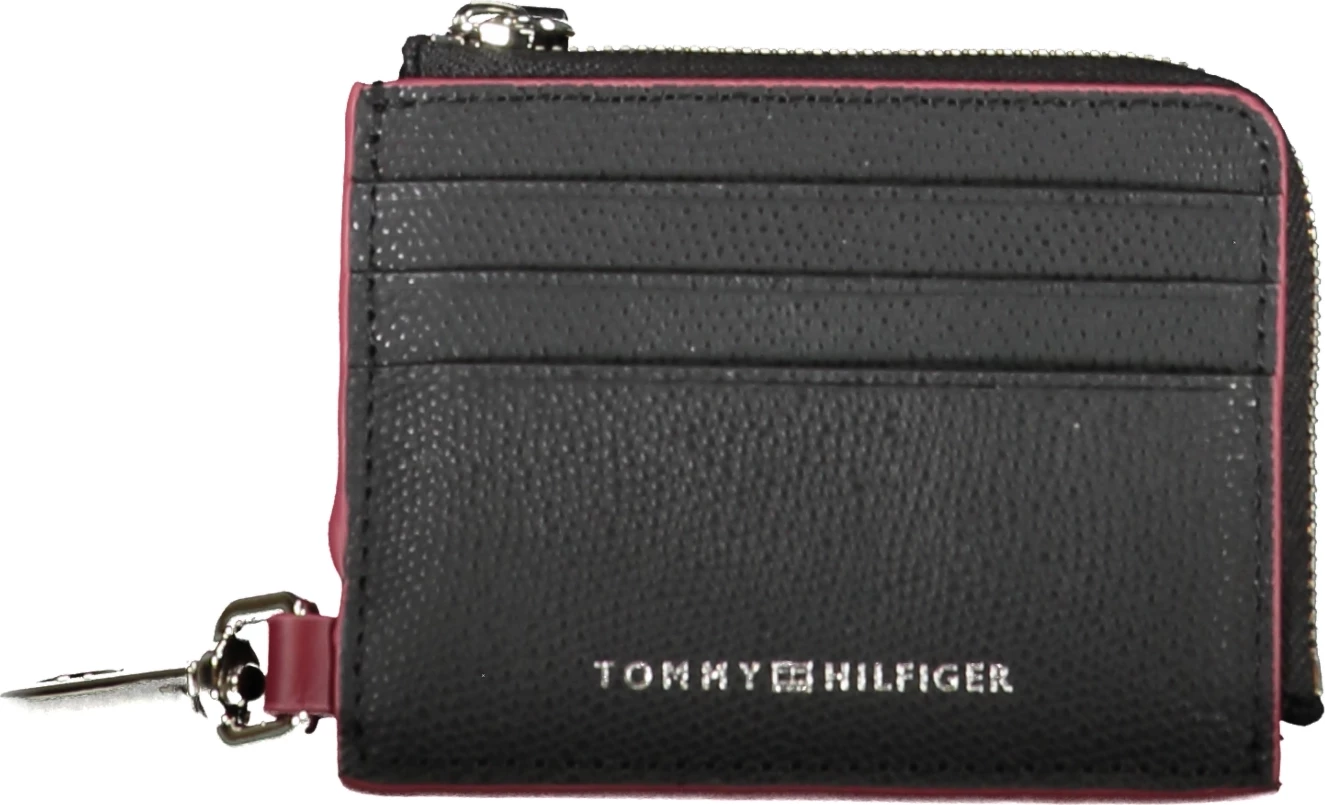 Portofol Tommy Hilfiger meshkuj, i zi