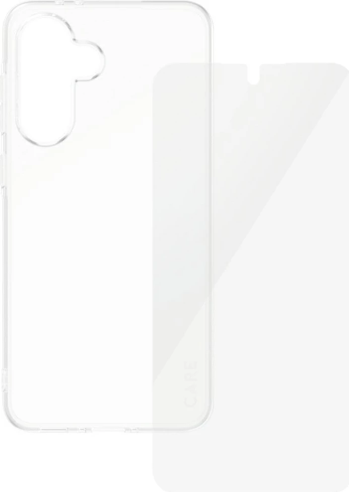 Mbështjellës + xham mbrojtës PanzerGlass CARE 2in1 për Samsung Galaxy A36 5G, transparent