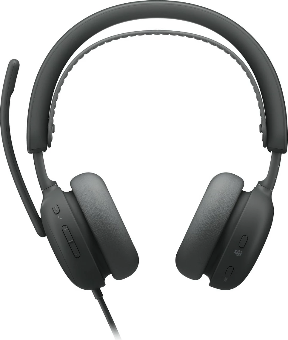 Kufje Logitech Zone Wired 2 for Business, me kabllo, ANC hibride, USB-C/USB-A, Graphite