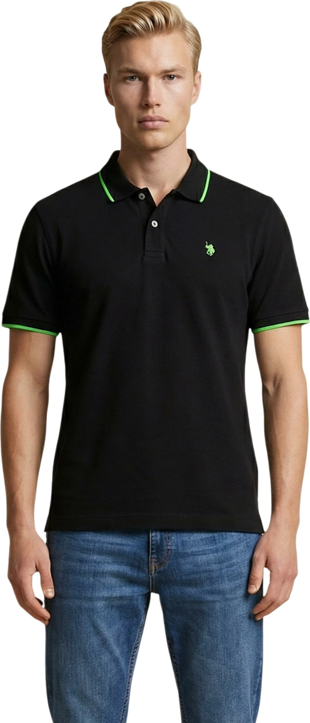Maicë polo për meshkuj U.S. Polo Assn. US43 197027, e zezë
